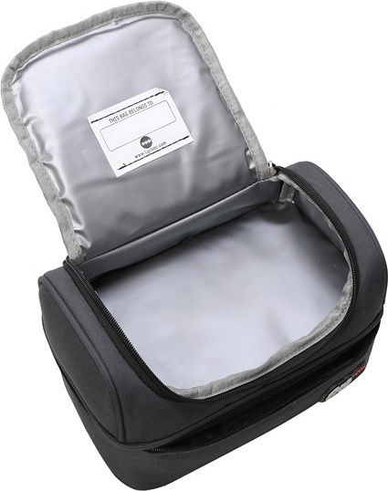 Lyc Sac School Hand Lunch Bag Gray Dinosaurs