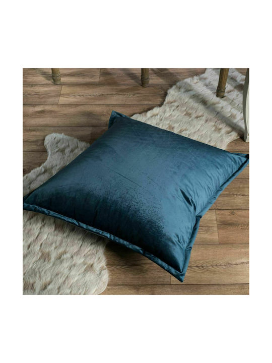 Teoran Decorative Pillow Case Velvet 04 Petrol 45x45cm.