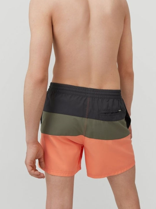 O'neill Men's Swimwear Bermuda Living Coral Striped