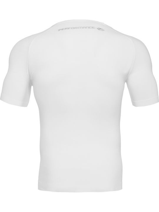 Macron Performance + + Bluza termica pentru barbati cu maneci scurte Alb