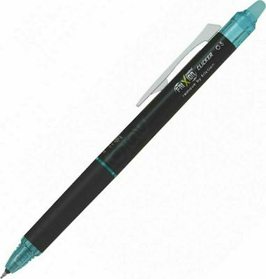 Pilot Frixion Point Clicker Pen Ballpoint 0.5mm with Light Blue Ink BLRT-FRP5-LB