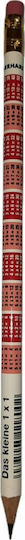 Eberhard Faber 1X1 Bleistift HB Rot