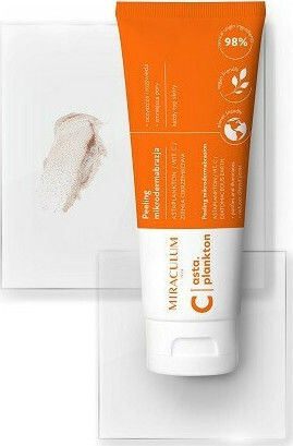 Miraculum Astaplankton Vitamin C Microdermabrasion Face Peeling Cream 100ml