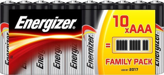 Energizer Power Αλκαλικές Μπαταρίες AAA 1.5V 10τμχ