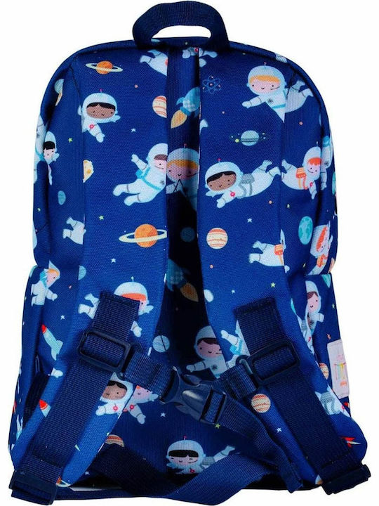 A Little Lovely Company Astronauts Bag Backpack Blue 16Liters