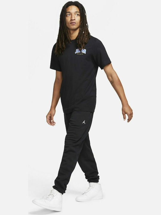 Sweatpants with Elastic Black