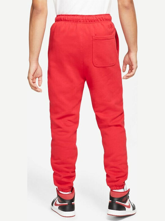 Sweatpants with Elastic Red