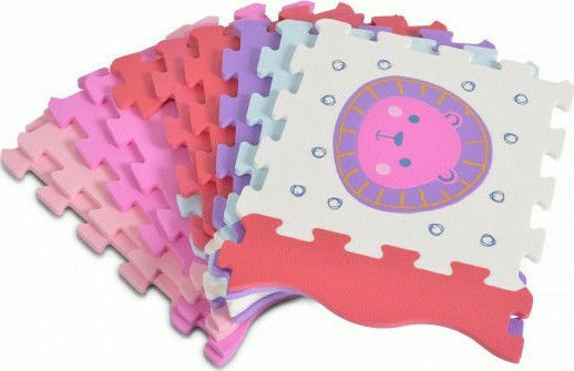 Byox Interaktives Kinder-Bodenpuzzle mit Tieren 9 Teile