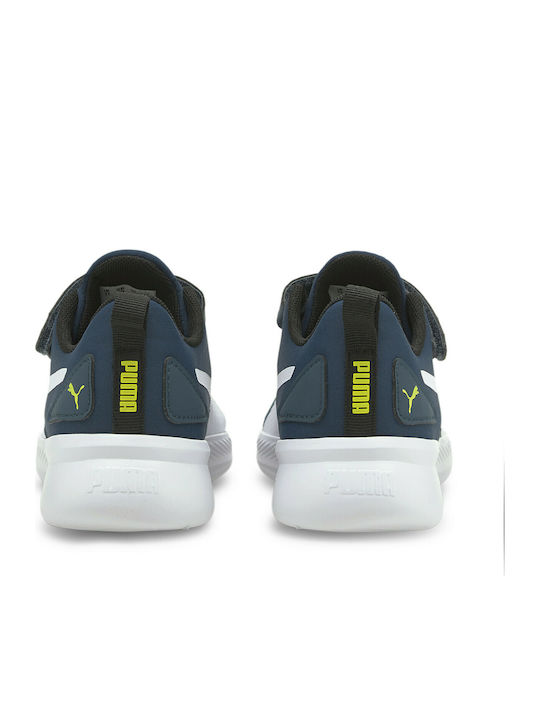 Flyer Runner Kids Sports Shoes Running with Hoop & Loop Closure Blue