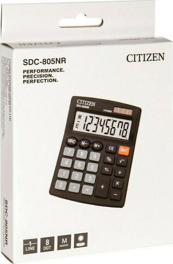 Citizen SDC-810NR Calculator 10 Digits in Black Color 1pcs