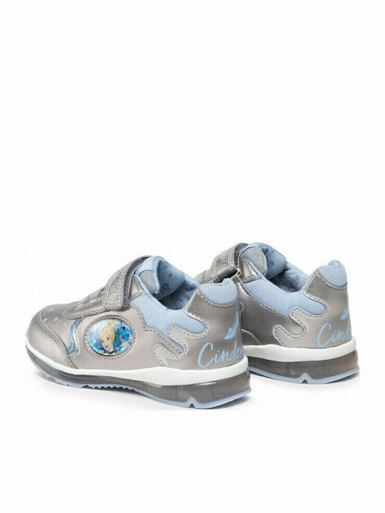 Todo Kids Sneakers Anatomic with Scratch Silver