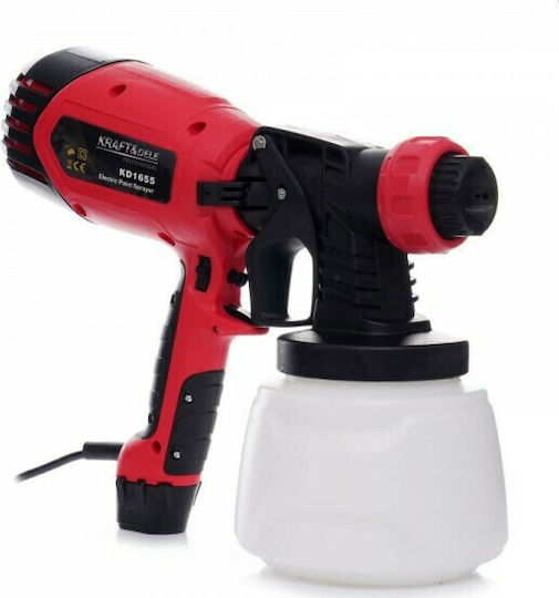 Kraft & Dele KD1655 Ηλεκτρικό Πιστόλι Βαφής 450W με Δοχείο 1lt