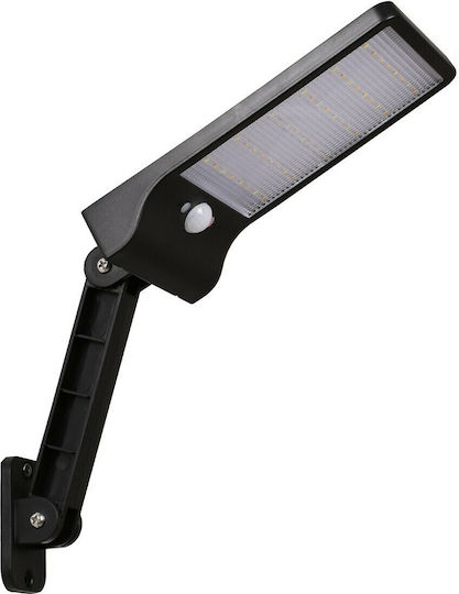 GloboStar Waterproof Solar LED Flood Light 4.5W Warm White 3000K with Motion Sensor and Photocell IP56