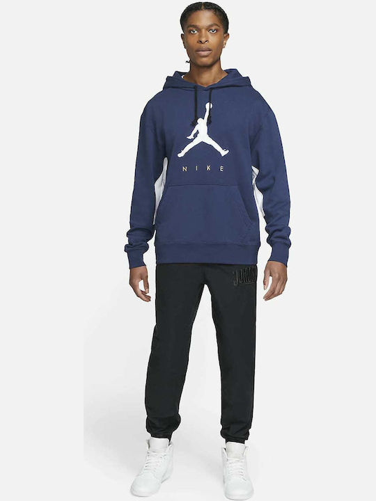 Sweatshirt Fleece with Hood Midnight Navy