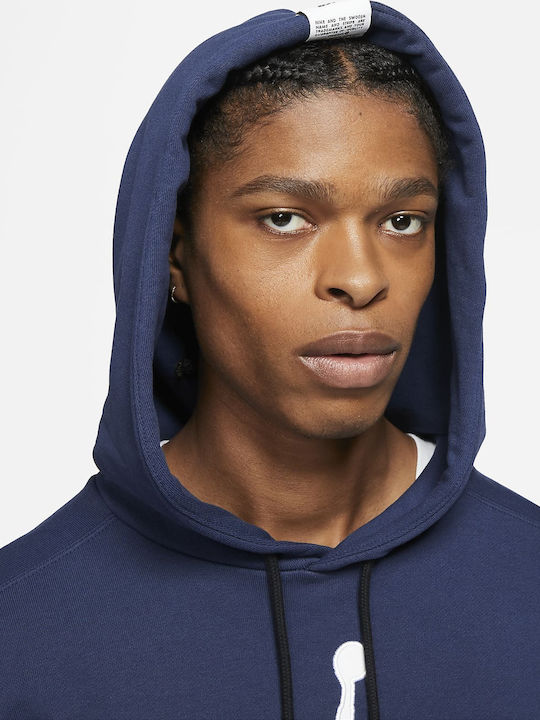 Sweatshirt Fleece with Hood Midnight Navy