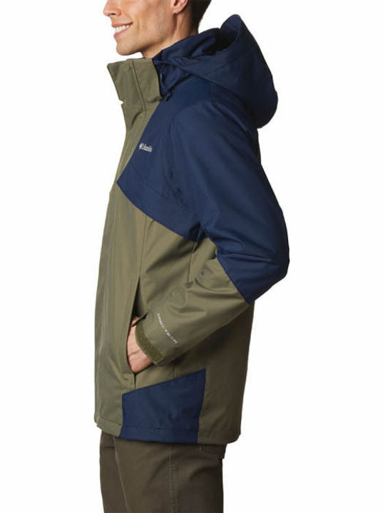 Bugaboo II 3 in 1 Winter Jacket Waterproof Olive Green