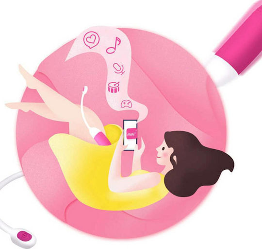 Magic Motion Magic Motion Vini App Controlled Vibrator Vibrator Ei mit Fernbedienung Pink / Yellow