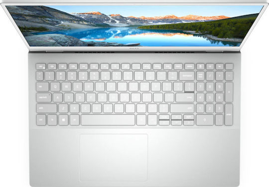 Dell Inspiron 5502 15.6" FHD (Kern i5-1135G7/8GB/512GB SSD/W10 Startseite) Platinum Silver (US Tastatur)