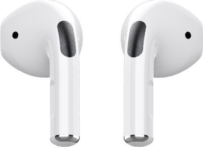 Yison T8 Earbud Bluetooth Handsfree Earphones with Charging Case Whitά