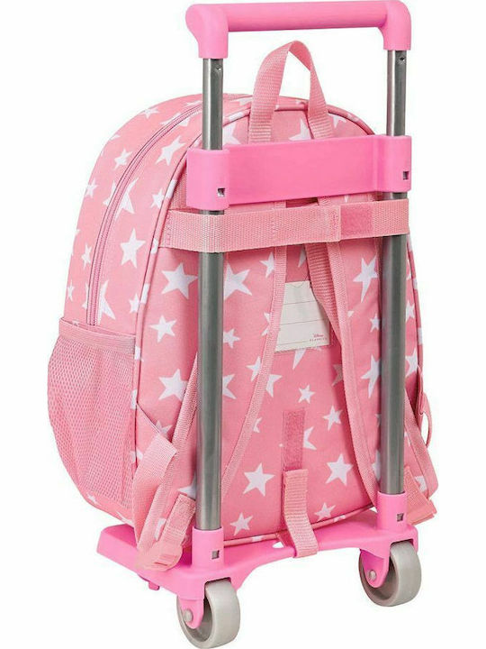 Safta Bambi 3D Schulranzen Rucksack Kindergarten in Rosa Farbe 10Es