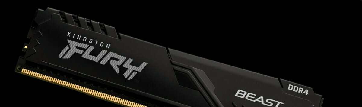 Kingston Fury Beast 32GB DDR4 RAM cu 2 module (2x16GB) și Viteză