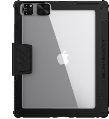 Nillkin Bumper Pro Protective Flip Cover Δερματίνης Μαύρο (iPad Pro 2021 12.9" / iPad Pro 2020 12.9")