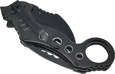 Alpin Outdoor Carabit Taschenmesser Schwarz