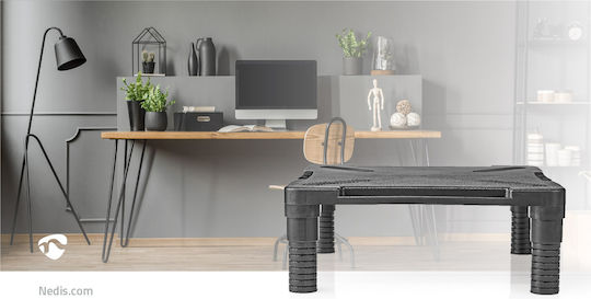 Nedis Schreibtisch Halterung Monitor (ERGOAMS100BK)