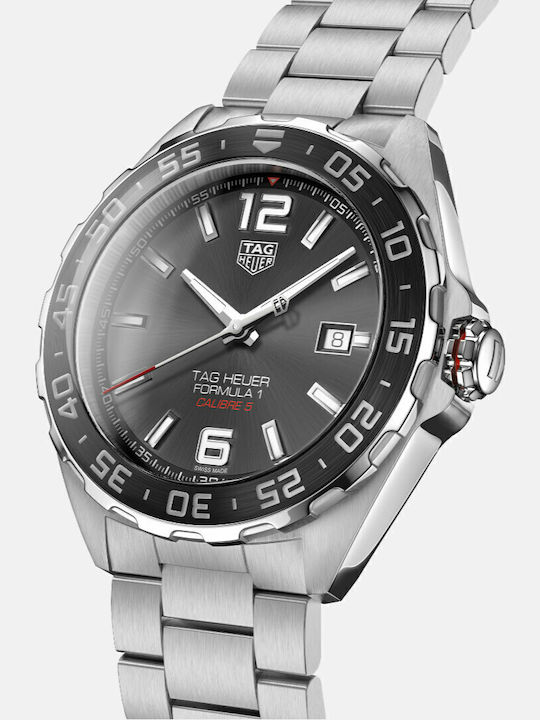 TAG Heuer Formula 1 Ρολόι Αυτόματο με Μεταλλικό Μπρασελέ