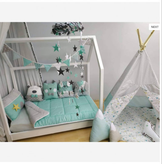Baby Star Sugar Family Пълна Стайна Зелена 40x200см