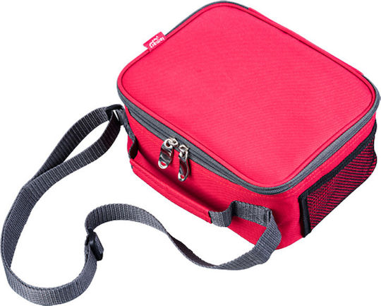 Lamart Insulated Bag Shoulderbag Bag with Ice Pack and Plastic Container 1.1 liters L23 x W18 x H10cm