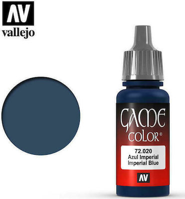 Acrylicos Vallejo Game Modellbau Farbe Blue 17ml 72.020