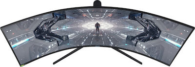 Samsung Odyssey G9 Ultrawide VA HDR Curved Gaming Monitor 49" 5120x1440 240Hz με Χρόνο Απόκρισης 1ms GTG