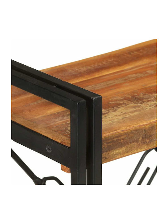Recycled Wood Bookcase 60x30x80cm