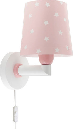 Ango Kinder Wandleuchte LED Kunststoff Starlight Pink