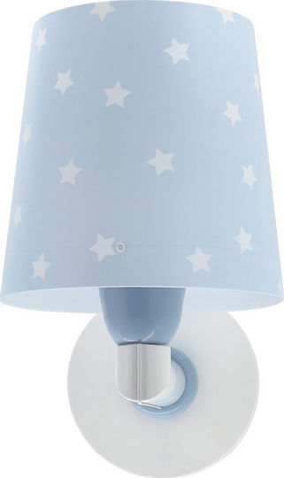 Ango Led Plastic Kids Wall Light Starlight Blue