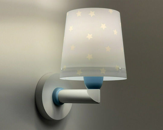 Ango Lumină de perete pentru copii Lumini LED Plastic Starlight Albastru