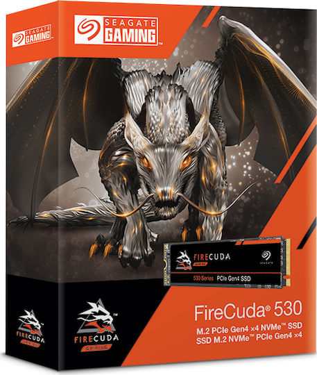 Seagate Firecuda 530 SSD 2TB τύπου M.2 με σύνδεση PCI Express 4.0 (PS5 Compatible) ZP2000GM3A013