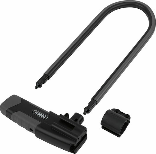 Abus Granit XPlus + USH Bicycle Pedal Lock with Key Black