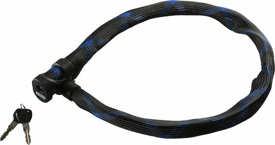 Abus Ivera Steel-O-Flex mit Schlüssel Schwarz