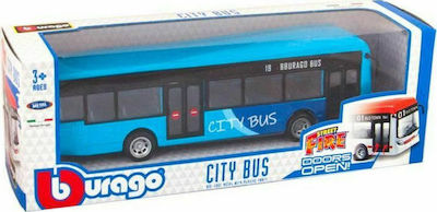 Bburago Street Fire City Bus 1:43 for 3++ Years (Various Designs) 1pc 18-32102