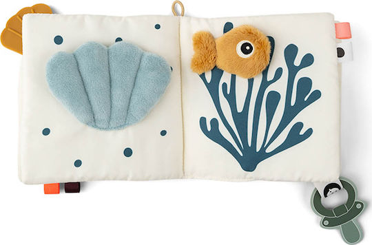 Done by Deer Activity Book Activity Book Sea Friends made of Fabric with Sounds for 0++ Months