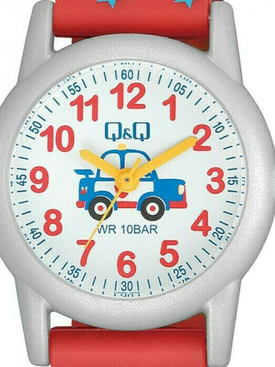 Q&Q Παιδικό Ρολόι 31mm Κόκκινο