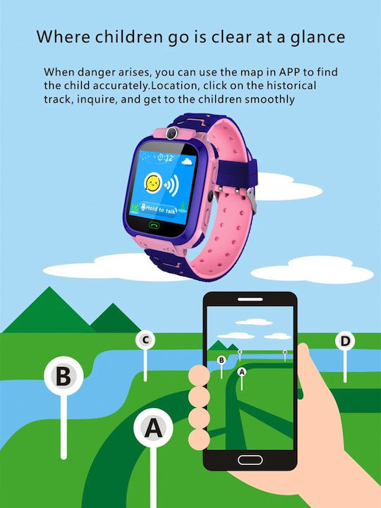 Παιδικό Smartwatch 2G με GPS & Κάμερα Μπλε