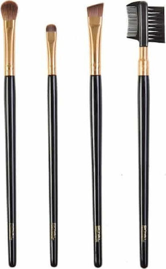Royal Cosmetics Σετ με Πινέλα Μακιγιάζ από Συνθετική Τρίχα Eye Perfection Brush Set 4τμχ