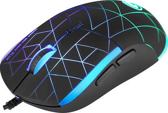 Marvo M115 RGB Gaming Ποντίκι 4000 DPI Μαύρο