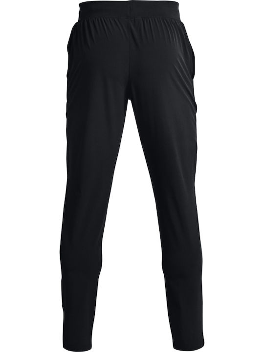 Stretch Woven Παντελόνι Φόρμας Μαύρο