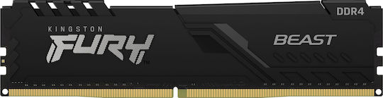 Kingston FURY Beast DDR4 64GB RAM with 2x32GB Modules and Speed 3200 for Desktop