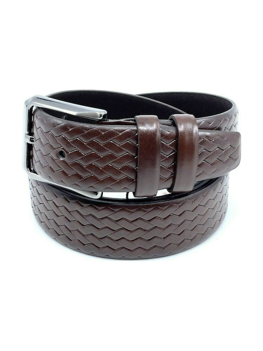 Legend Accessories L-1709-A Men's Leather Belt Brown