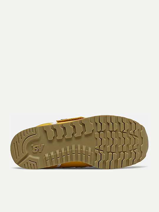 373 Παιδικά Sneakers με Σκρατς Κίτρινα